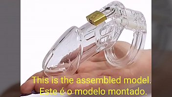 Preview 1 of Xxx Za Lulu - How to put chastity belt model 6000