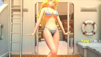 Preview 1 of Barely Legal Japan Porn - Yang dancing on a boat
