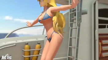 Preview 4 of Barely Legal Japan Porn - Yang dancing on a boat