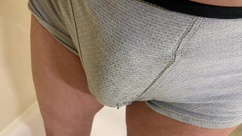 Preview 1 of No I Can Not - Peeboy pees his underwear for girl at school.