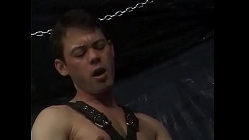 Preview 2 of Ivana Sugar Tib - Vince Logan has has a back-scuttle his playful man whore James Perry who is fond of wearing leather implements