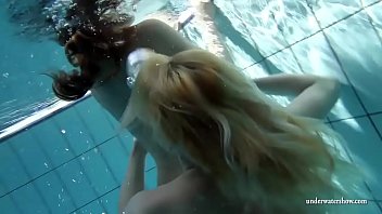 Preview 2 of Anal Mads - Zuzana and Lucie underwater swimming lesbos