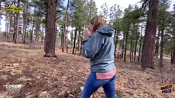 Preview 1 of Brest Massages - EPIC Grand Canyon Adventure Sex - Molly Pills - Public Nature Creampie POV