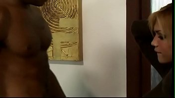 Preview 1 of France Classic Deutsch - Latina tranny Izabela Lobos sucks cock and gets ass filled with dick then fucks and creams stud