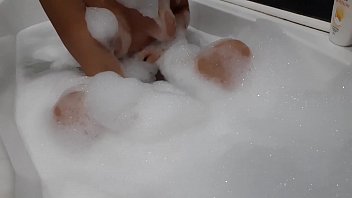 Preview 2 of Nakai Dp - step Sister take a shower but brother spy her. Good orgasm