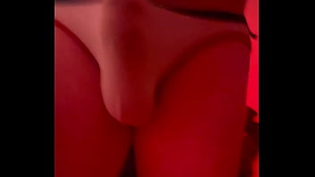 Preview 4 of Sunny Leone Saxxvideo - Horny flatmate caught hard in his tight white briefs