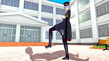 Preview 1 of Celeste Fuentes Shemale - FUCKED FEMALE SOLDIER 3D HENTAI 53