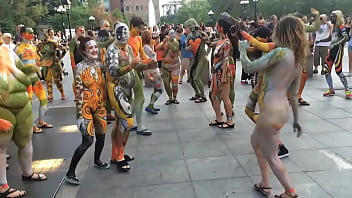Preview 2 of Italian Forced Hard - Painted dancers