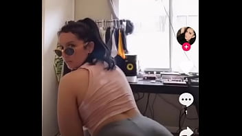 Preview 3 of Husband Porn Lez Piss - Big Fat ass milf twerking on t.