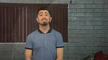 Preview 4 of Huge Tits Forced Throat - Steven&#039_s lays back,  legs up while Christopher eats his ass