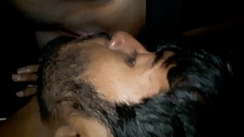 Preview 4 of Momi Kiid Xxx - sucking my girlfriends pussy in a movie hall