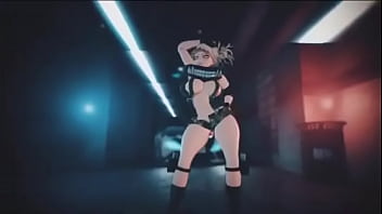 Preview 2 of Hot Girls Fuck In Bus - Toga Dancing for her fans