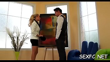 Preview 1 of Findteachers Nylons - Fresh Kate cums from rod licking
