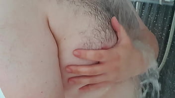Preview 2 of Brazzne Moms4 - Fat Male Boobs Soaking