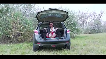 Preview 1 of Police Xxxxxxxxxhd - Busty Milf Eva Jayne Enjoying Outdoorrs