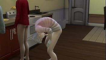 Preview 4 of Mother Bbw Masturbasi On Extrim - Hazbin Hotel Porno parodia se la mama espiando a Alastor