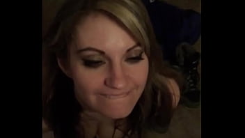 Preview 2 of Busty Teacher Forced Hot - Blowing a load in the garbage