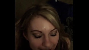 Preview 4 of Busty Teacher Forced Hot - Blowing a load in the garbage