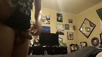 Preview 1 of Son Sleep Big Mom - Fucking my pocket pussy
