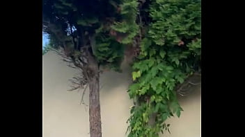 Preview 3 of Monster Sex Rape 3d - stroking cock on balcony and caught twice