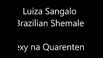 Preview 1 of New Grandpa Big Sex - Luiza Sangalo - Sexy na Quarentena