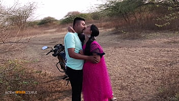 Preview 1 of Katana Xxxx - Indian Wife Outdoor Blowjob Licking Fingered and Fucked
