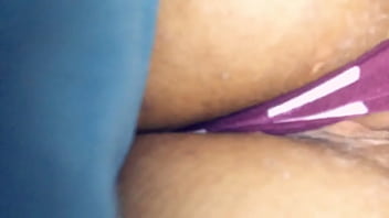 Preview 2 of Be Z Xxxxx - Ex Gf Yanna fingering while mom a.