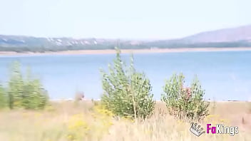 Preview 3 of Bangla Model Pori Moni Xxx - VOYEUR,  we spy on Sofia Santana having sex with a stranger in the San Juan reservoir in Madrid - FAKings
