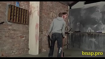 Preview 2 of Gf Scream - Compliant homosexual enjoys bondage sex
