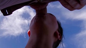 Preview 2 of Grup Sex 1 Ledy - While sunbathing,  a stranger arrives to fuck her