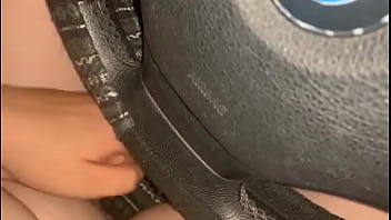 Preview 1 of Budak Ubian - Horny milf in the car