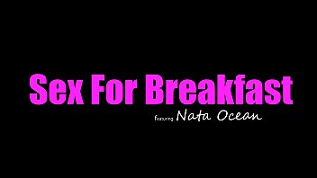 Preview 1 of Boys Ru Naked - Lucky Man Gets Sex For Breakfast With Petite GF Nata Ocean S20:E6