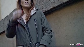 Preview 1 of Too Mom Sex - GERMAN SCOUT - SKINNY GINGER TEEN FOXY GET EYE ROLLING ORGASM FUCK AT PICK UP CASTING
