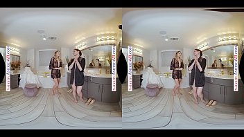 Preview 1 of Public Agent Cheating Couple - Jenna J Ross and Kenna James hook up with the caterer before wedding