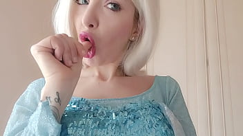 Preview 3 of Zoey Les - Elsa lick,  suck and drive you crazy