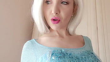 Preview 1 of Zoey Les - Elsa lick,  suck and drive you crazy