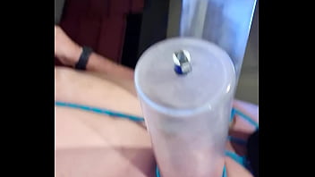 Preview 2 of Moom Share Acock - Revvhead - Man Tit Bondage with Vacuum