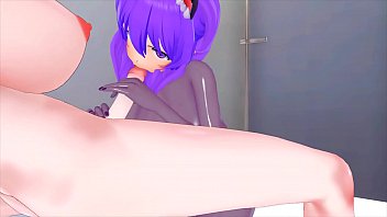 Preview 2 of Nafsu Tidur - I MET CAT EAR GIRL IN THE TOILET TO HELP ME CLEAN MY BODY 3D HENTAI 45