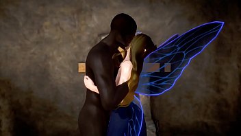 Preview 1 of White Tank Top Crazy Slut Party - ELF BUTTERFLY GIRL THE DARK MONSTER&#039_S EROTIC LIFE 3D HENTAI 43
