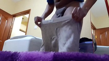Preview 2 of Very Small Vedo - Stepbrother Leaked Sexy After Showering (2)