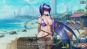 Preview 2 of Fat Duck In Small Hole - 対魔忍RPGX【水着】秋山　凛子 その1