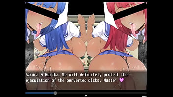 Preview 4 of Www Gf Bf Xnxx Com - Assistindo alguns videos estranhos no computador - NTR police: Ruri &amp_ Sakura - Parte 11