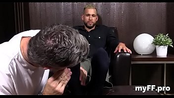 Preview 2 of Big Ass Mom Crazy Sex Her Son - Foot fetish homo tryout