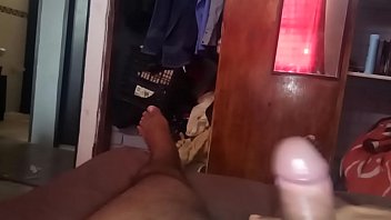 Preview 3 of Mexican Girl Fuck Black Guy - Horny Quarantine
