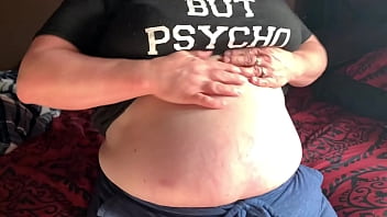 Preview 1 of Jodi Taylor First - Fat Slut Belly