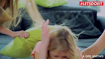 Preview 1 of Deen Squirt - LETSDOEIT - I Just Attempt To My BFF Birthday And We Had Lesbian Sex (Rebecca Volpetti,  Emily Cutie &amp_ Kinuski)