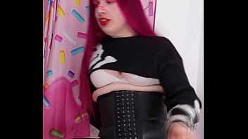 Preview 1 of Blacked Xnxx Videos - Chubby Tgirl Pinky Big Cock Cumshot