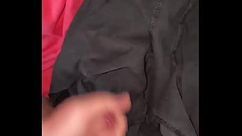 Preview 1 of Hindi Chaturbate - Wanking over my boxers with huge cumshot