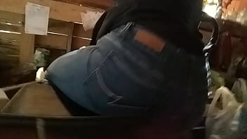 Preview 1 of Japanes Army Sex - Frot&aacute_ndome rico en la silla del trabajo