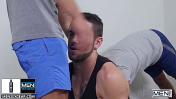 Preview 1 of Sanilian Hd Big Porn Video In - (Dante Colle,  Vadim Black) - Power Yoga Bareback - Men.com